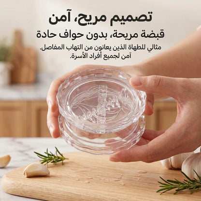 مكبس ثوم يدوي